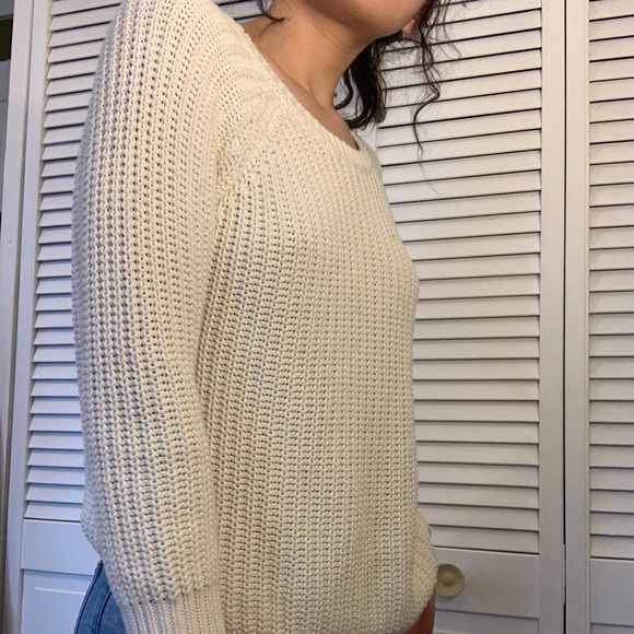 🤍 white knit sweater 🤍 - Picture 6 of 6